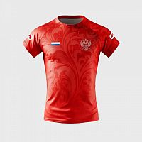 Рашгард ГРЕППЛИНГ Россия, для мужчин, цвет красный